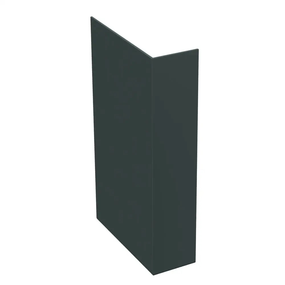 Aluminium Fascia Boards SF1 Stop End Alumasc Skyline - Anthracite Grey (7016m)