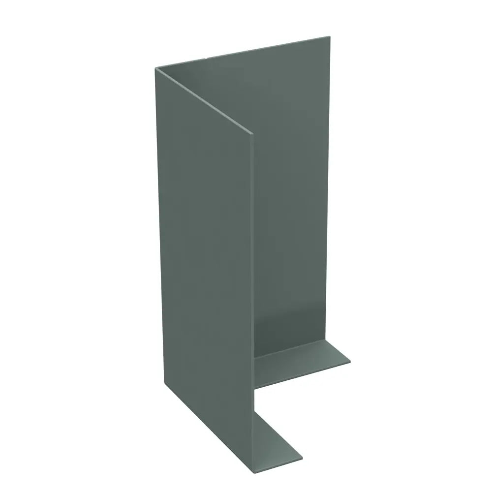 Aluminium Fascia Boards SF1 90 Degree External Corner Alumasc Skyline - Basalt Grey (7012m)