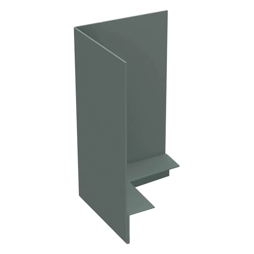 Aluminium Fascia Boards SAFE-02 90 Degree External Corner Alumasc Skyline - Basalt Grey (7012m)