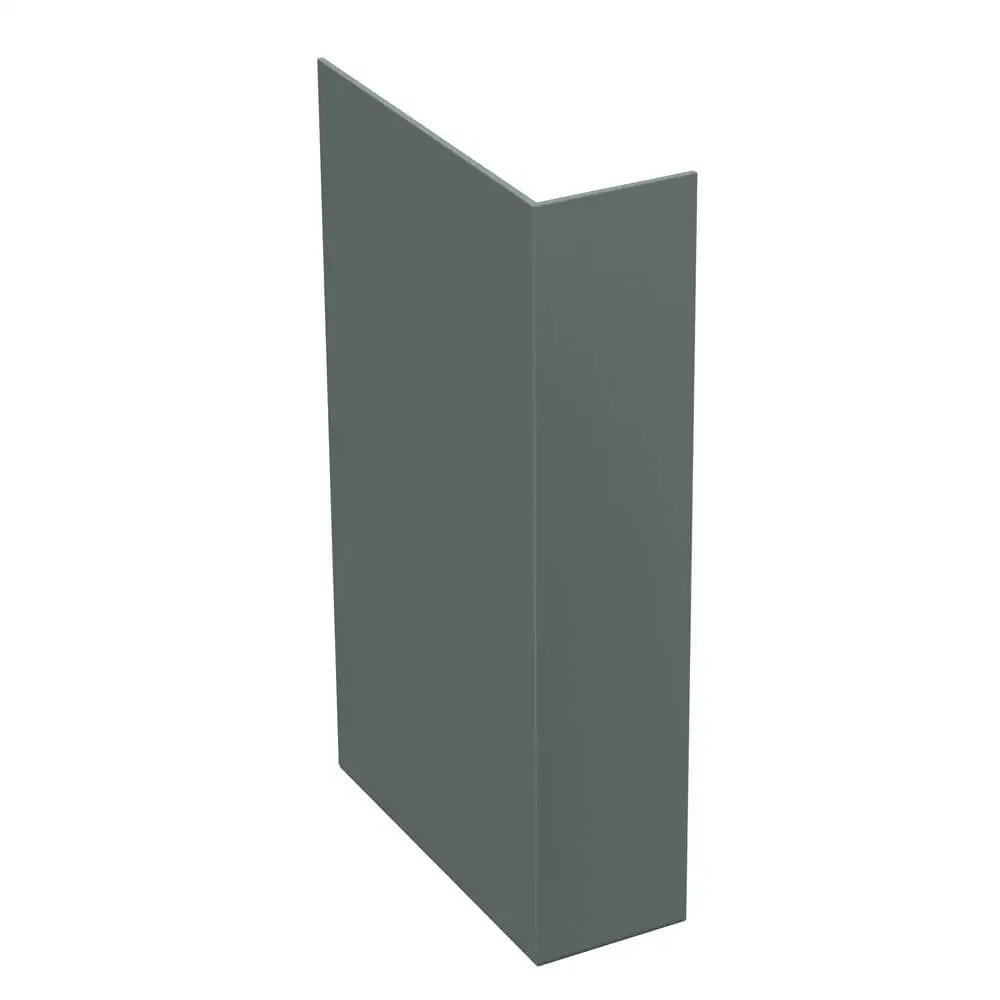 Aluminium Fascia Boards SF1 Stop End Alumasc Skyline - Basalt Grey (7012m)