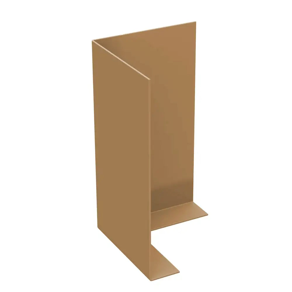 Aluminium Fascia Boards SF1 90 Degree External Corner Alumasc Skyline - Beige Brown (1011m)