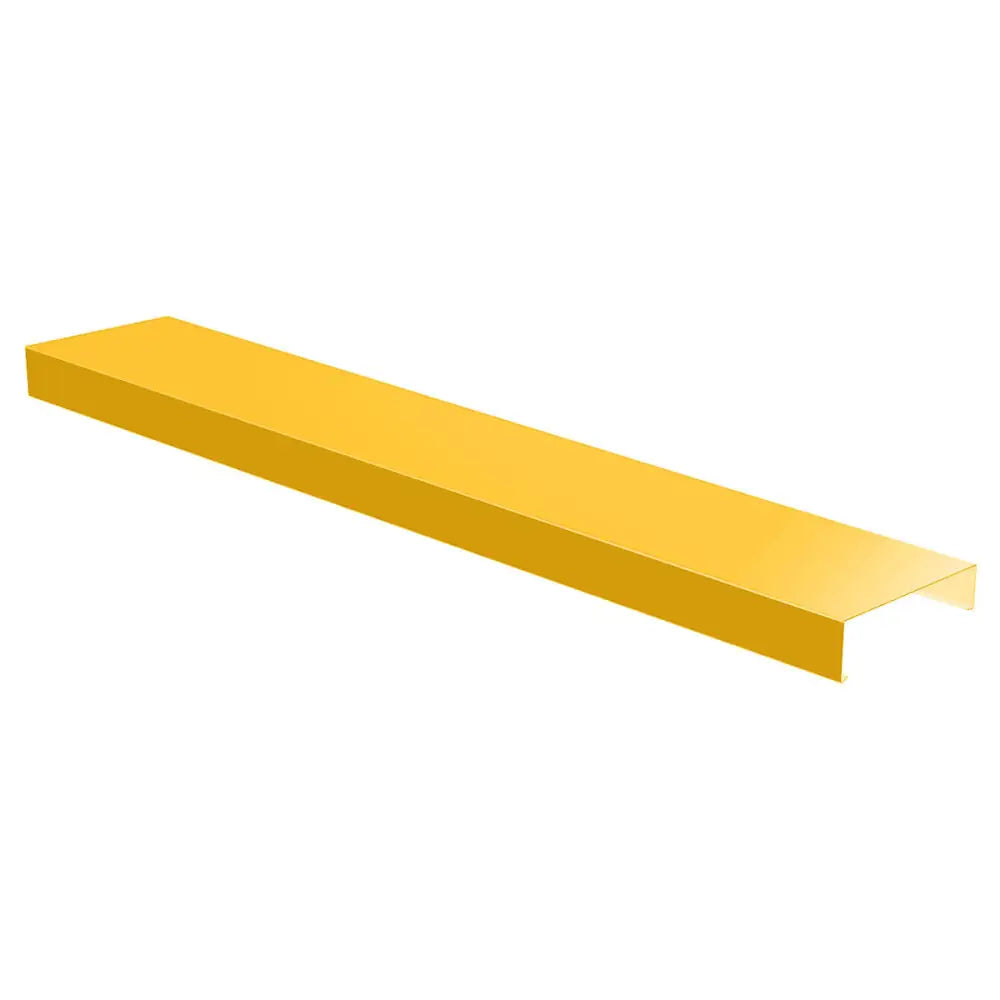 Aluminium Sloping Wall Copings 3m Length Alumasc Skyline - Cadmium Yellow(1021m)