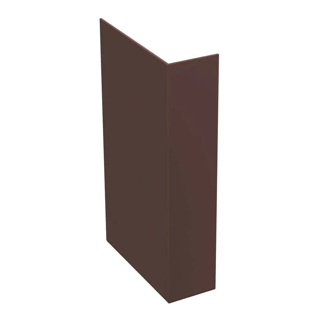 Aluminium Fascia Boards SF1 Stop End Alumasc Skyline - Chocolate Brown(8017m)