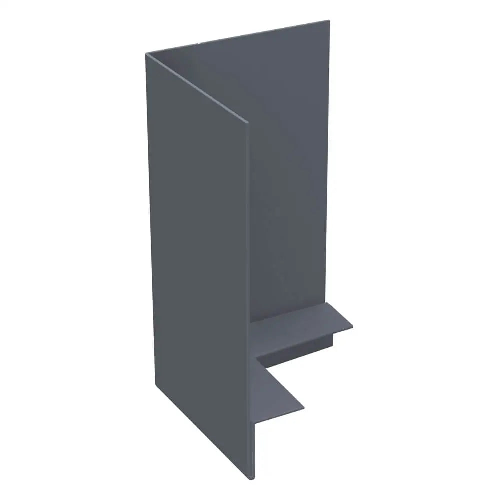 Aluminium Fascia Boards SAFE-02 90 Degree External Corner Alumasc Skyline - Graphite Grey(7024m)