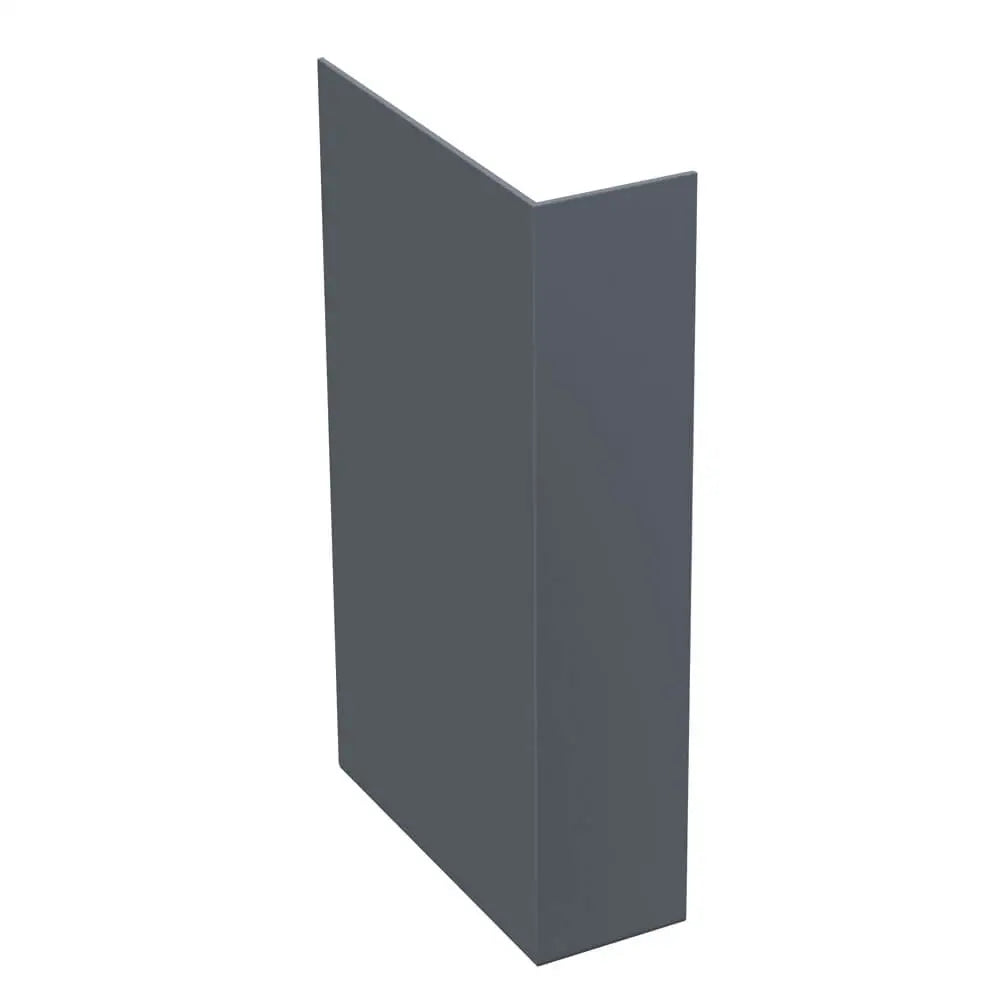 Aluminium Fascia Boards SF1 Stop End Alumasc Skyline - Graphite Grey(7024m)