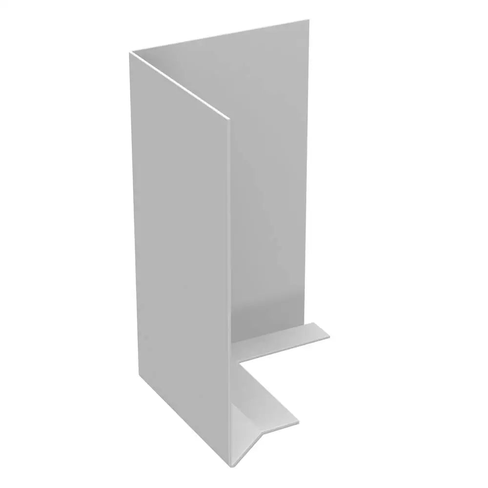 Aluminium Fascia Boards SF2 90 Degree External Corner Alumasc Skyline - Metallic Silver(9006m)