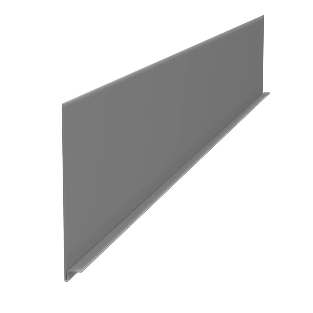 Aluminium Fascia Boards SAFE-02 3m Length Alumasc Skyline - Metallic Silver Gloss(9006g)