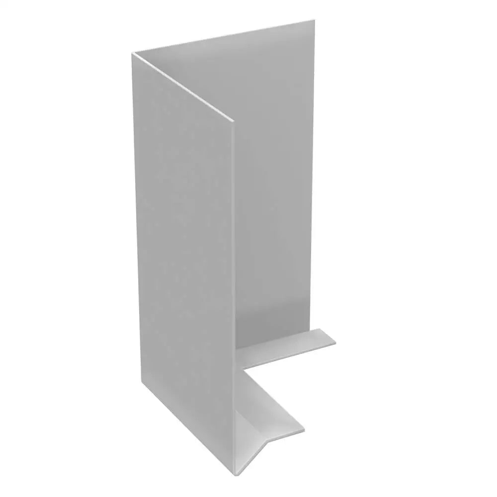 Aluminium Fascia Boards SF2 90 Degree External Corner Alumasc Skyline - Metallic Silver Gloss(9006g)