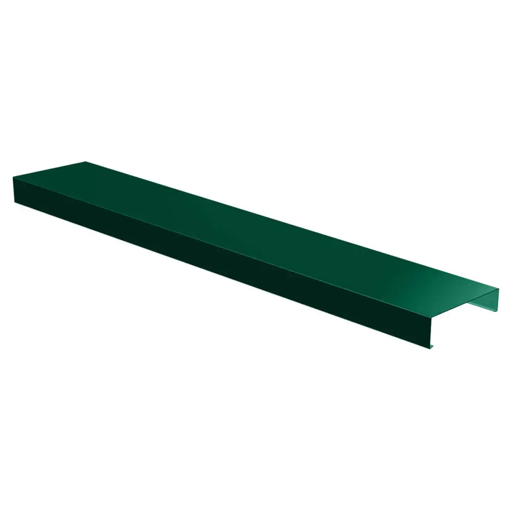 Aluminium Sloping Wall Copings 3m Length Alumasc Skyline - Moss Green (6005m)