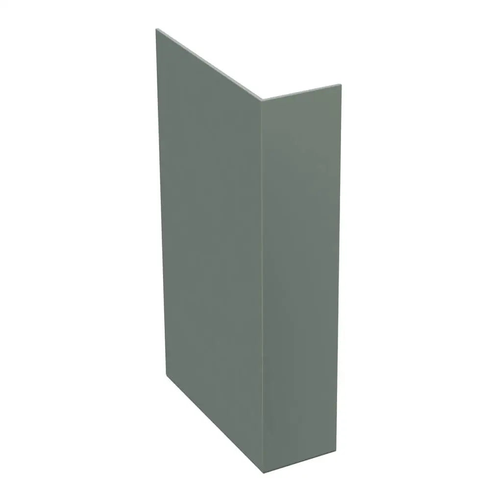 Aluminium Fascia Boards SF1 Stop End Alumasc Skyline - Mouse Grey (7005m)