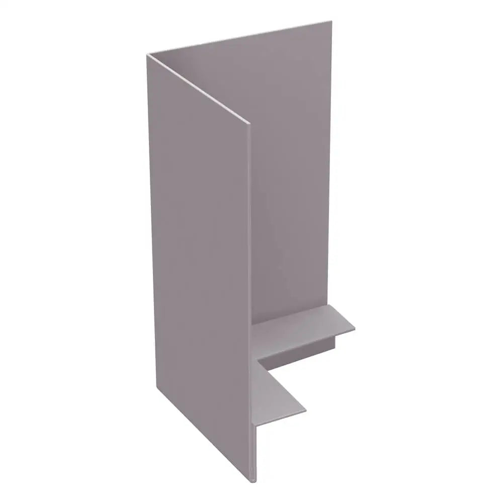 Aluminium Fascia Boards SAFE-02 90 Degree External Corner Alumasc Skyline - Platinum Grey (7036m)