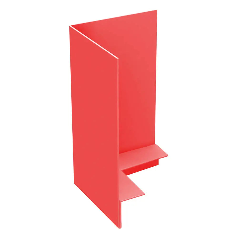 Aluminium Fascia Boards SAFE-02 90 Degree External Corner Alumasc Skyline - Ruby Red (3003m)