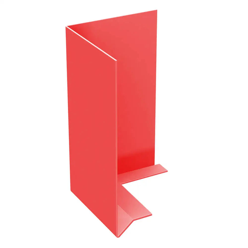 Aluminium Fascia Boards SF2 90 Degree External Corner Alumasc Skyline - Ruby Red (3003m)