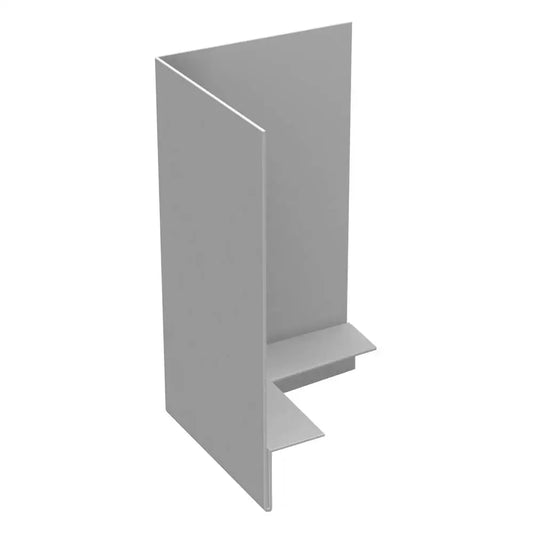 Aluminium Fascia Boards SAFE-02 90 Degree External Corner Alumasc Skyline - Mill (Unfinished)