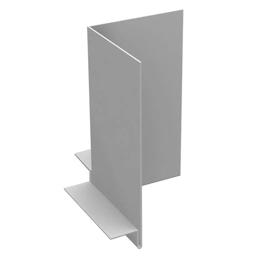 Aluminium Fascia Boards SAFE-02 90 Degree Internal Corner Alumasc Skyline - Mill (Unfinished)