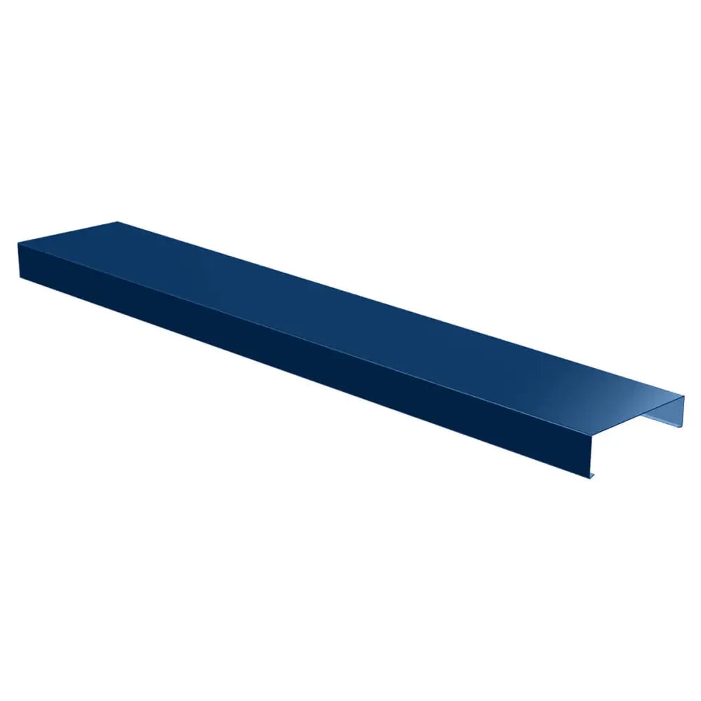 Aluminium Sloping Wall Copings 3m Length Alumasc Skyline - Sapphire Blue (5003m)