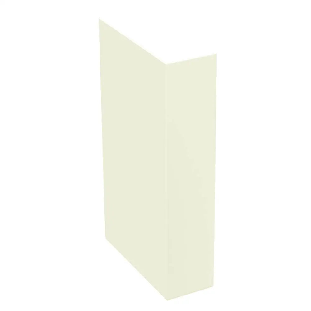 Aluminium Fascia Boards SF2 Stop End Alumasc Skyline - Pearl White (1013m)