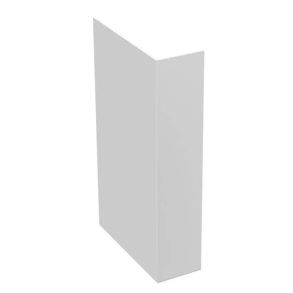 Aluminium Fascia Boards SF2 Stop End Alumasc Skyline - Agate Grey (7038m)