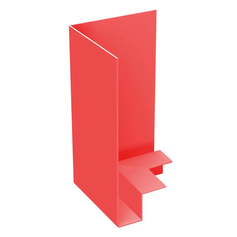 Aluminium Fascia Boards SF3 90 Degree External Corner Alumasc Skyline - Ruby Red (3003m)