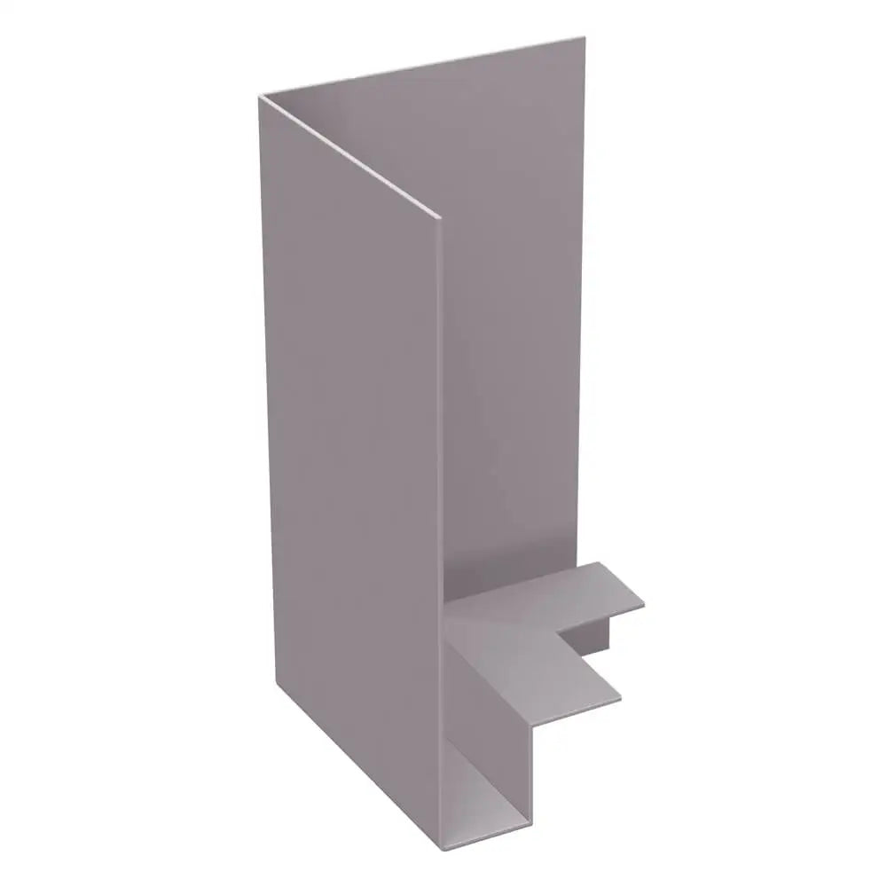 Aluminium Fascia Boards SF3 90 Degree External Corner Alumasc Skyline - Platinum Grey (7036m)