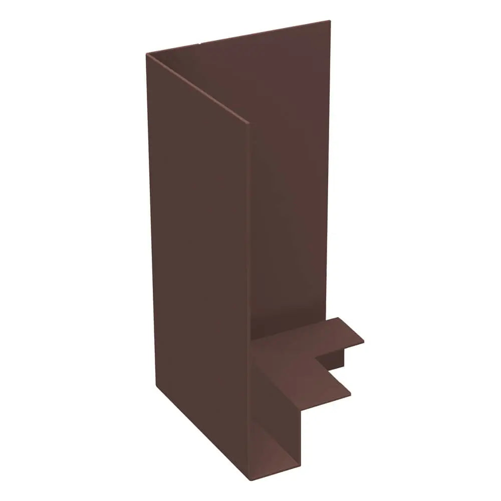 Aluminium Fascia Boards SF3 90 Degree External Corner Alumasc Skyline - Chocolate Brown (8017m)