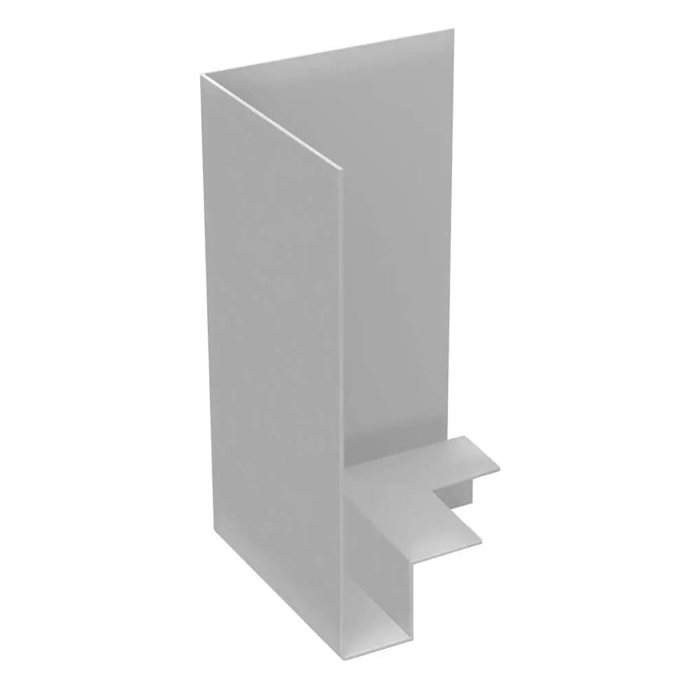 Aluminium Fascia Boards SF3 90 Degree External Corner Alumasc Skyline - Metallic Silver Gloss (9006g)