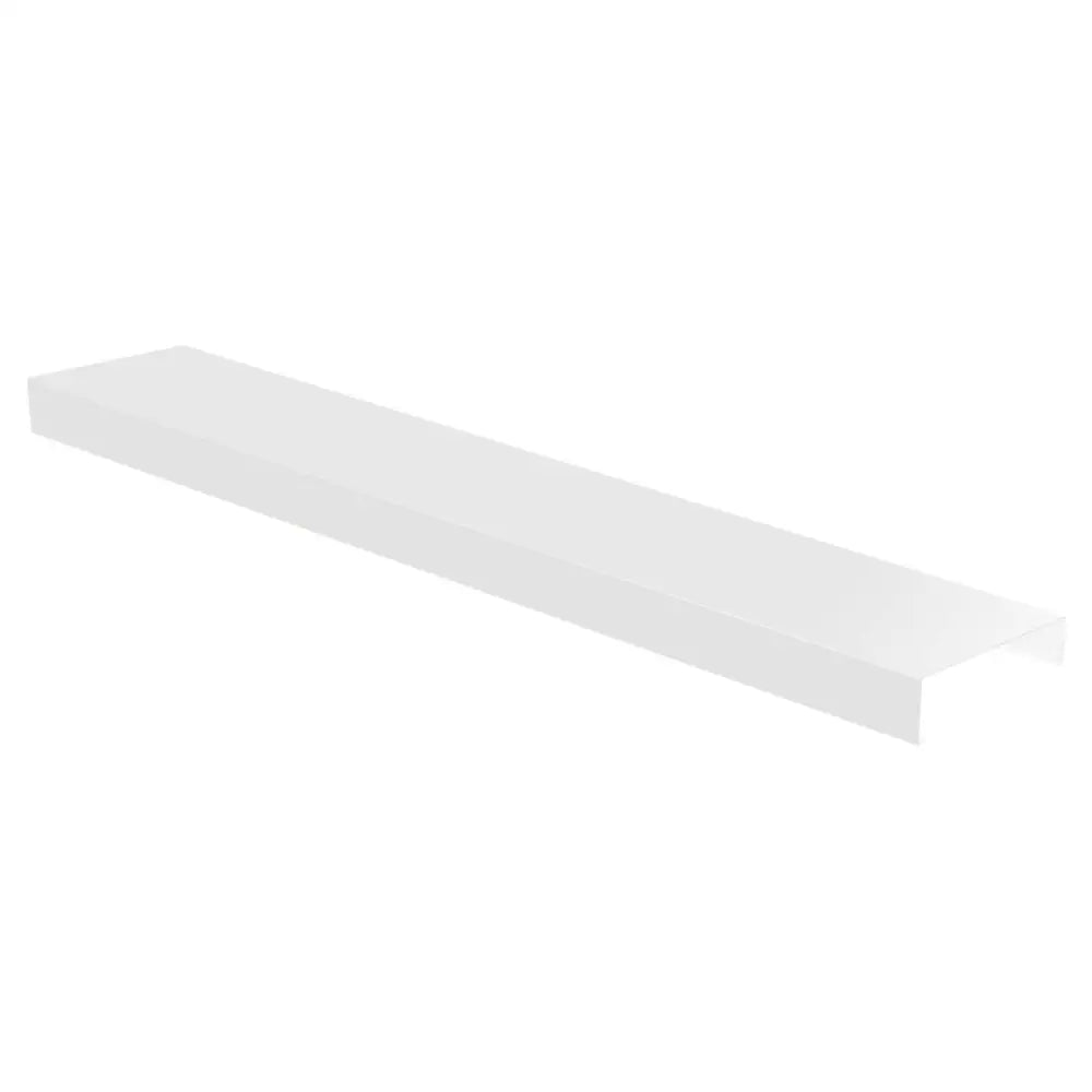 Aluminium Sloping Wall Copings 3m Length Alumasc Skyline - White (9016m)