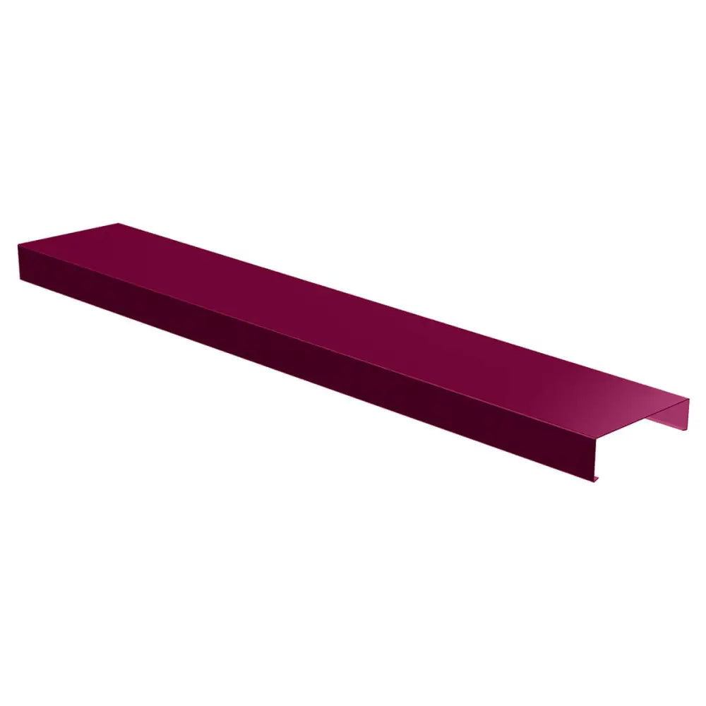 Aluminium Sloping Wall Copings 3m Length Alumasc Skyline - Wine Red (3005m)