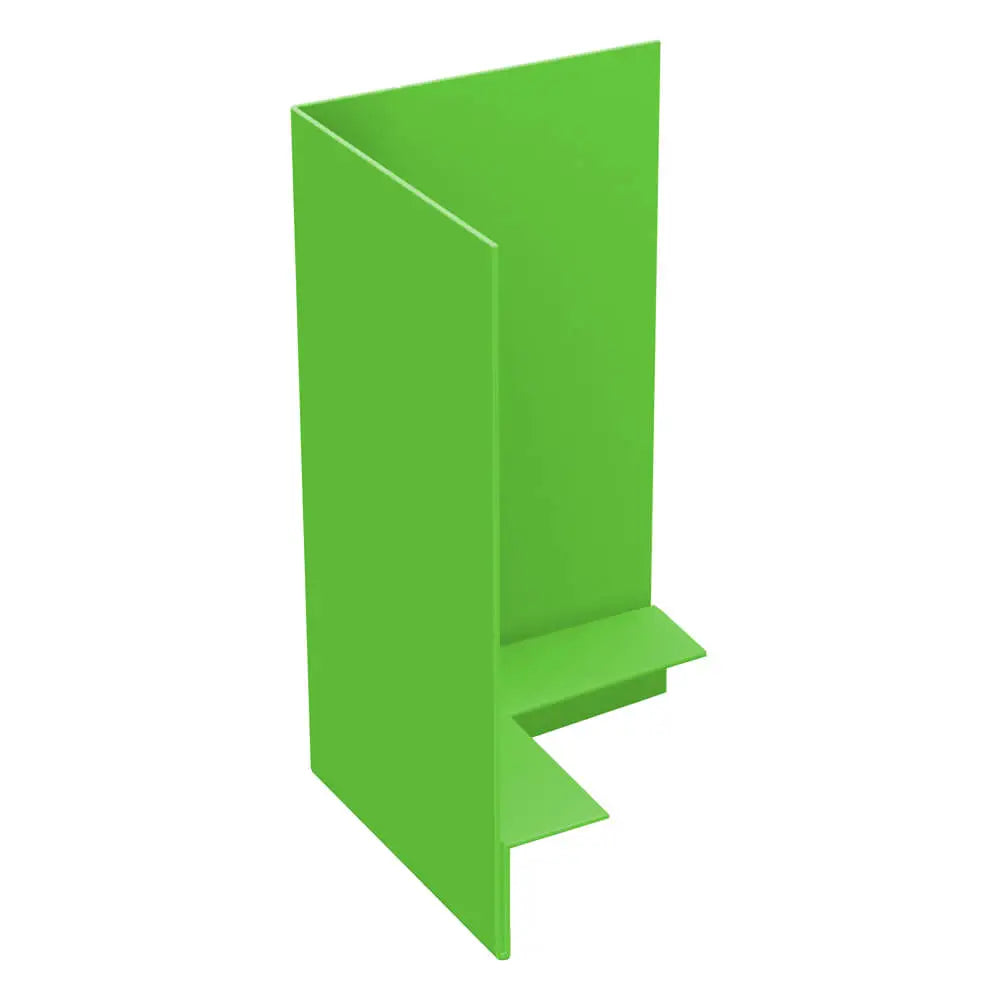 Aluminium Fascia Boards SAFE-02 90 Degree External Corner Alumasc Skyline - Yellow Green (6018m)