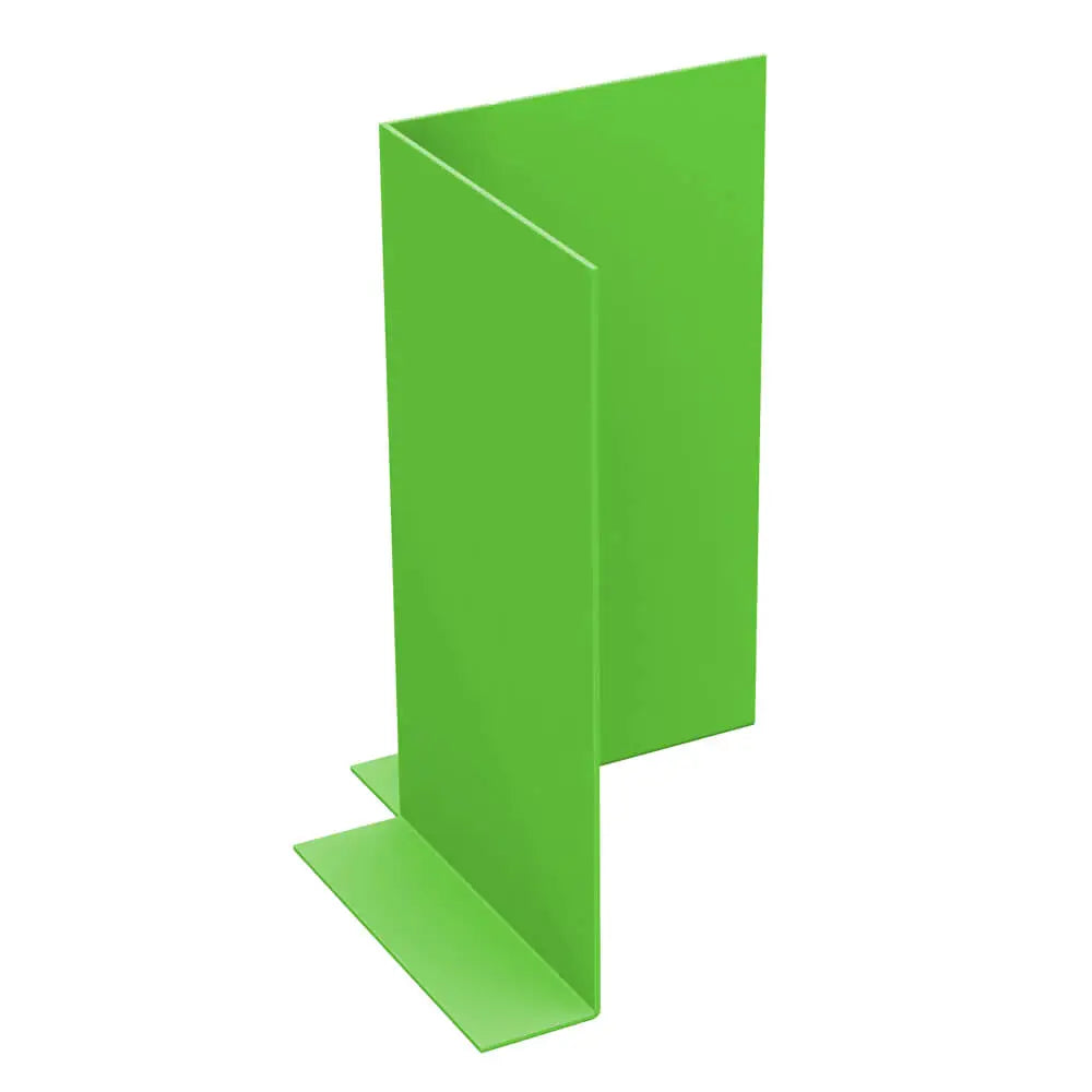 Aluminium Fascia Boards SF1 90 Degree Internal Corner Alumasc Skyline - Yellow Green (6018m)