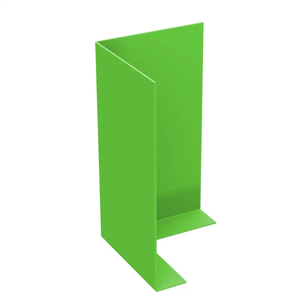 Aluminium Fascia Boards SF1 90 Degree External Corner Alumasc Skyline - Yellow Green (6018m)